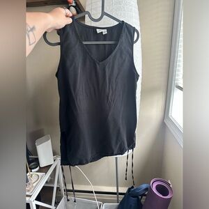 TenTree Sleeveless Top with Side Ties Sz S
